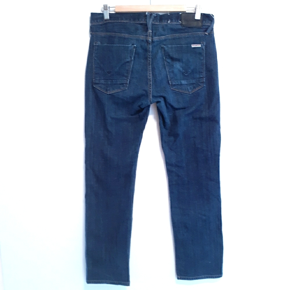HUDSON MENS 31 BUTTON FLY, short inseam ~29-30”